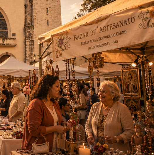 Bazar do Carmo: Solidariedade, Convivência e Apoio às Obras Sociais